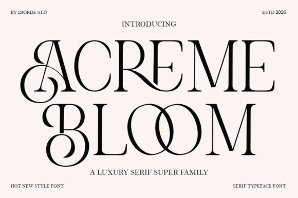 Acreme Bloom: Where Timeless Elegance Meets Modern Design