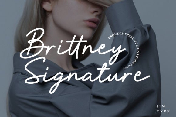 Brittney Signature: Crafting Elegance in Every Letterform