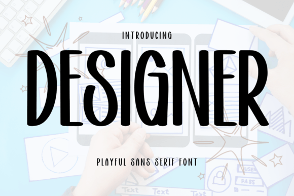 Designer: A Modern Sans-Serif for Clear Communication