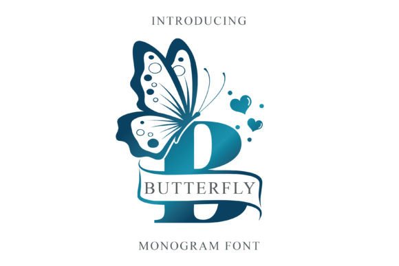Discover Butterfly Monogra: A Font with Timeless Elegance