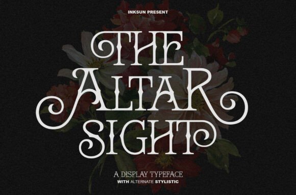 Mastering the Drama: The Altar Sight Serif Font