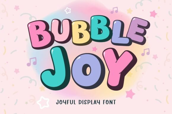 Meet Bubble Joy: A Font That Brings the Party