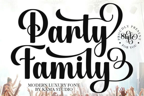 Party Family: A Typeface of Understated Elegance