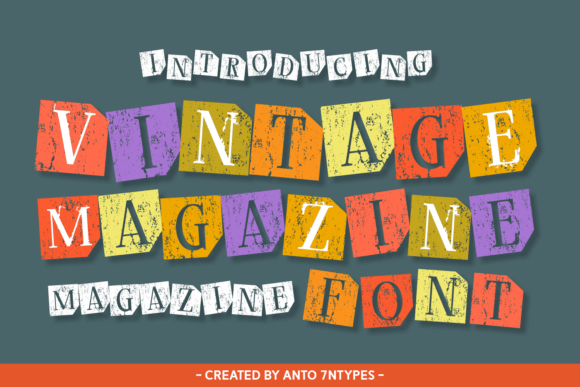 Unearthing Vintage Magazine: The Ransom Note Font Reimagined