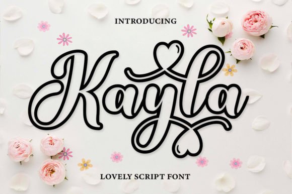 Warmth and Character: Using Kayla Outline in Your Designs