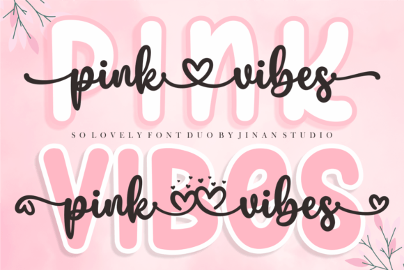 Why Pink Vibes Duo Is Your New Go-To Romantic Font