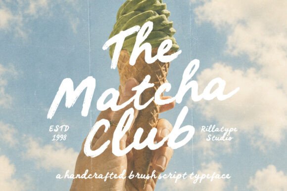Why The Matcha Club Font Feels Like a Friendly Conversation